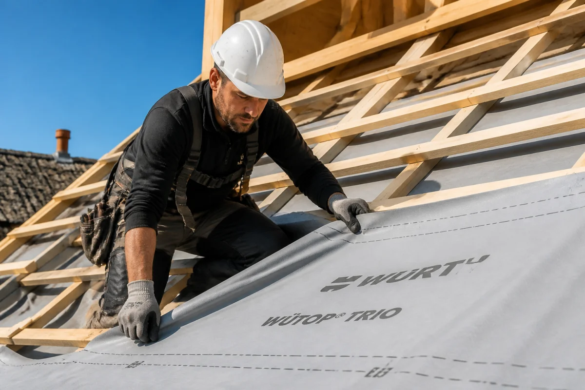 Comment poser un écran sous toiture durablement